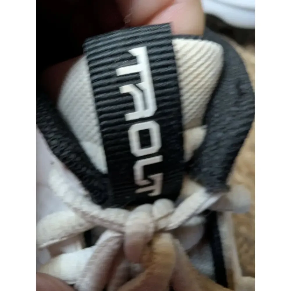 Nike Force Trout 9 Pro MCS Baseball Cleats White Black Boys Size 4.5 Y